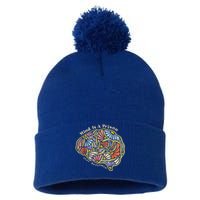 Alec Mind Is A Prison Benjamin Pom Pom 12in Knit Beanie