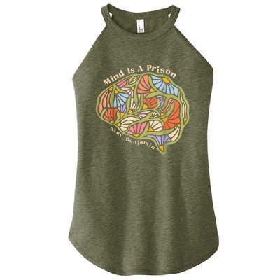 Alec Mind Is A Prison Benjamin Women’s Perfect Tri Rocker Tank