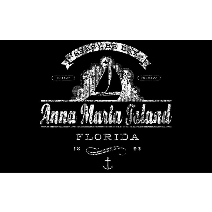 Anna Maria Island Sailboat Vintage Nautical Bumper Sticker