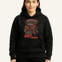 American M.O.T.O.R.C.Y.C.L.E I.N.D.I.A.N For Old Biker Hoodie