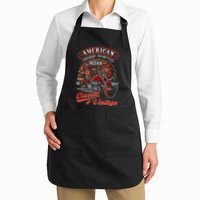 American M.O.T.O.R.C.Y.C.L.E I.N.D.I.A.N For Old Biker Apron