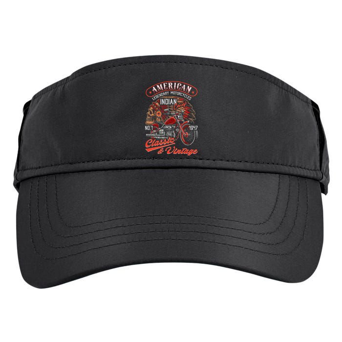 American M.O.T.O.R.C.Y.C.L.E I.N.D.I.A.N For Old Biker Adult Drive Performance Visor