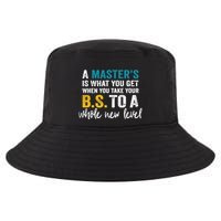 A MasterS Is What You Get When You Take Your Bs To A Whole New Level Cool Comfort Performance Bucket Hat