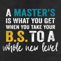 A MasterS Is What You Get When You Take Your Bs To A Whole New Level Cool Comfort Performance Bucket Hat