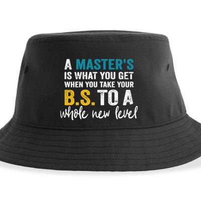 A MasterS Is What You Get When You Take Your Bs To A Whole New Level Sustainable Bucket Hat