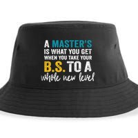 A MasterS Is What You Get When You Take Your Bs To A Whole New Level Sustainable Bucket Hat