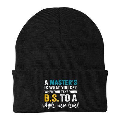 A MasterS Is What You Get When You Take Your Bs To A Whole New Level Beanie