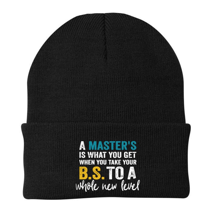 A MasterS Is What You Get When You Take Your Bs To A Whole New Level Beanie