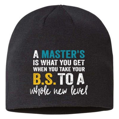 A MasterS Is What You Get When You Take Your Bs To A Whole New Level Sustainable Beanie
