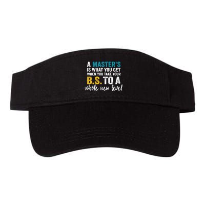 A MasterS Is What You Get When You Take Your Bs To A Whole New Level Visor