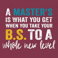 A MasterS Is What You Get When You Take Your Bs To A Whole New Level 16oz Travel Tumbler