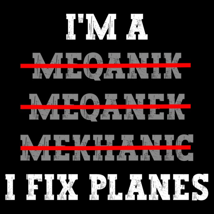 Aircraft Mechanic I Fix Planes Airplane Mechanic Gift Drawstring Bag
