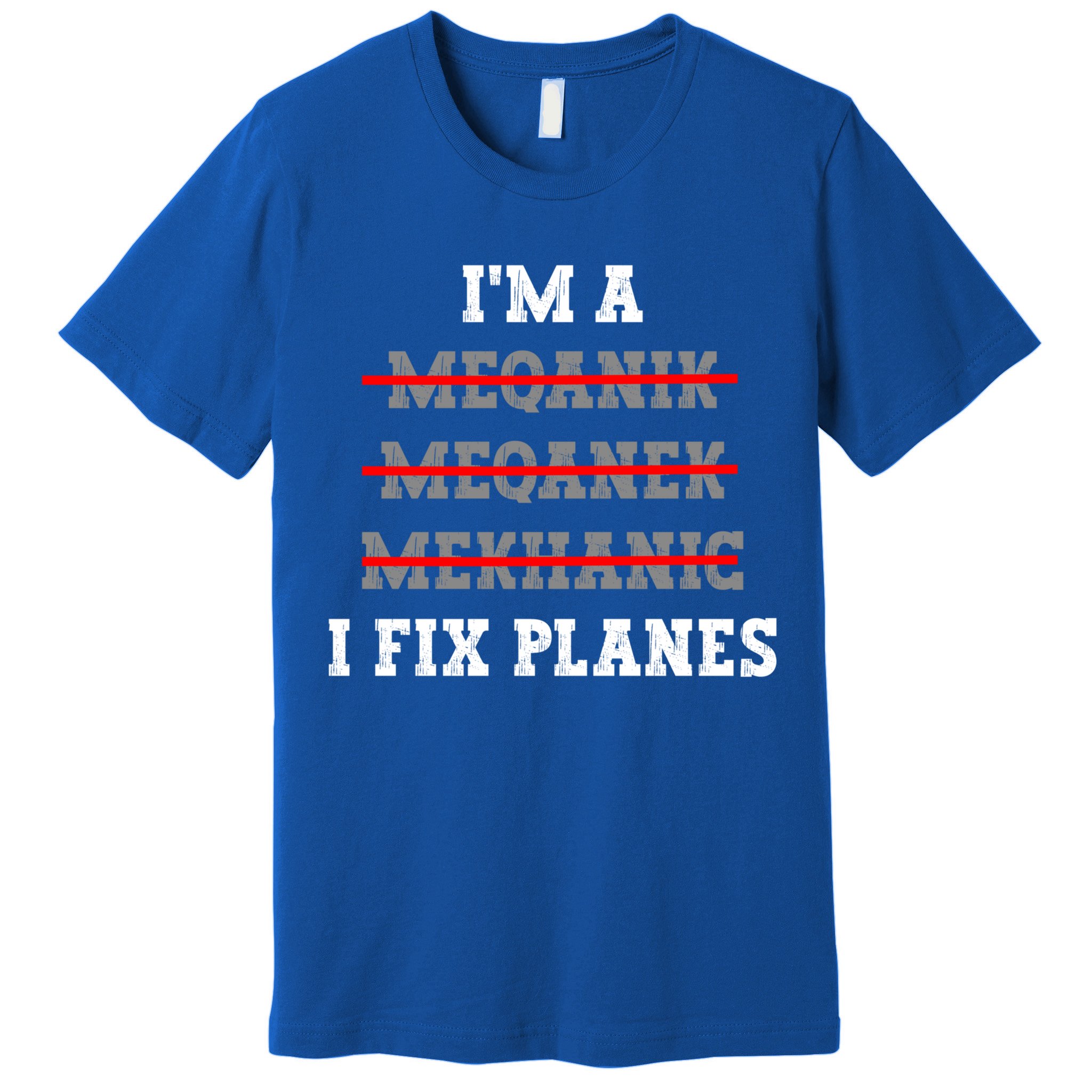 Aircraft Mechanic I Fix Planes Airplane Mechanic Gift Premium T-Shirt