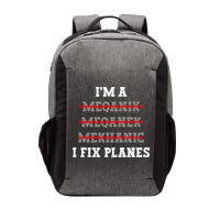 Aircraft Mechanic I Fix Planes Airplane Mechanic Gift Vector Backpack