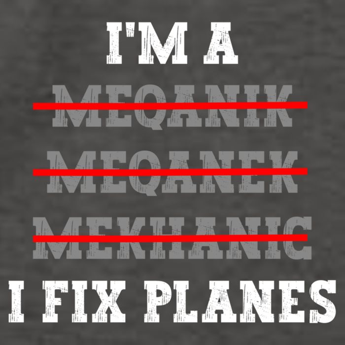 Aircraft Mechanic I Fix Planes Airplane Mechanic Gift Vector Backpack