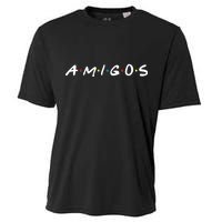 Amigos Spanish Logo Cooling Performance Crew T-Shirt