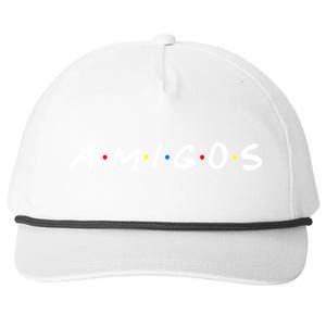 Amigos Spanish Logo Snapback Five-Panel Rope Hat