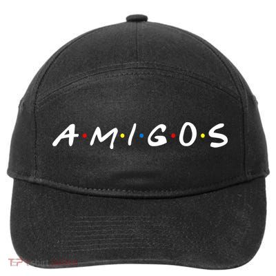 Amigos Spanish Logo 7-Panel Snapback Hat
