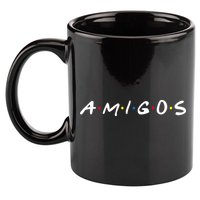 Amigos Spanish Logo 11oz C Handle Ceramic Mug