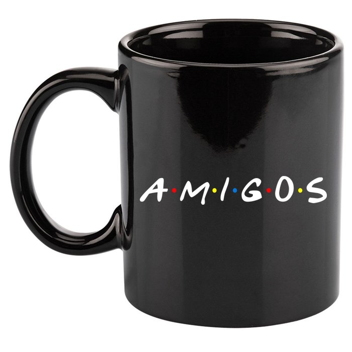 Amigos Spanish Logo 11oz C Handle Ceramic Mug