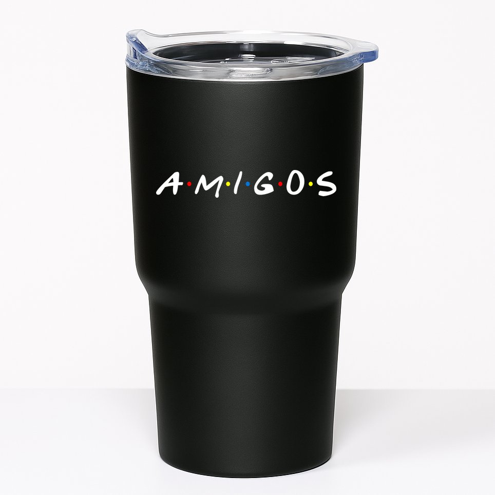 Amigos Spanish Logo Tumbler