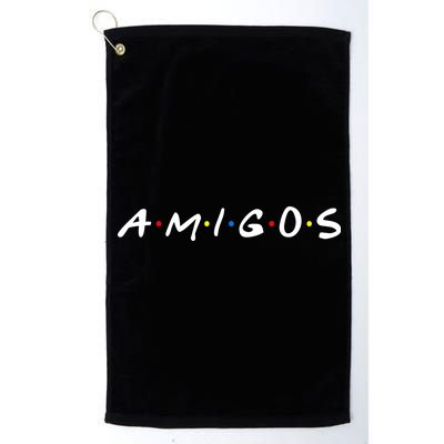 Amigos Spanish Logo Platinum Collection Golf Towel