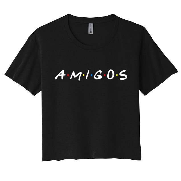 Amigos Spanish Logo Crop Top