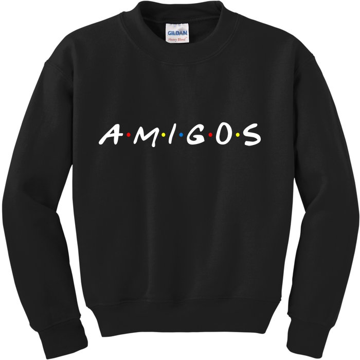 Amigos Spanish Logo Kids Sweatshirt