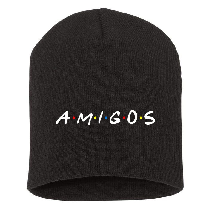 Amigos Spanish Logo Short Acrylic Beanie