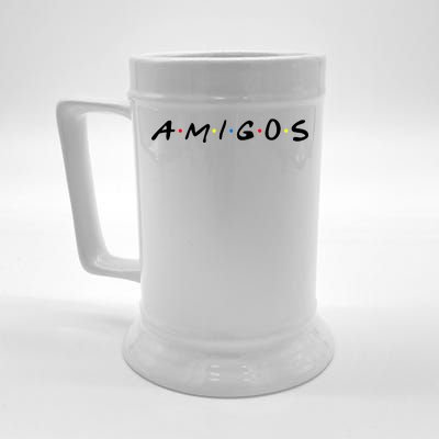 Amigos Spanish Logo Beer Stein