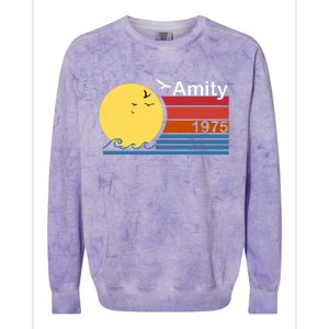 Amity 1975 Retro Colorblast Crewneck Sweatshirt