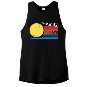 Amity 1975 Retro Ladies PosiCharge Tri-Blend Wicking Tank