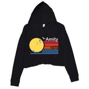 Amity 1975 Retro Crop Fleece Hoodie