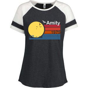 Amity 1975 Retro Enza Ladies Jersey Colorblock Tee