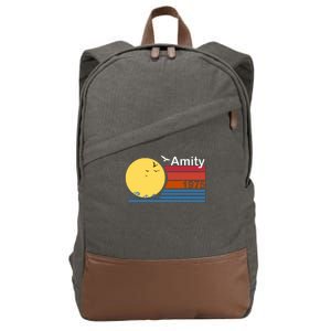 Amity 1975 Retro Cotton Canvas Backpack