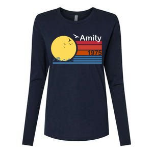 Amity 1975 Retro Womens Cotton Relaxed Long Sleeve T-Shirt