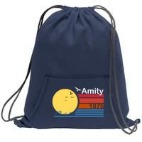 Amity 1975 Retro Sweatshirt Cinch Pack Bag