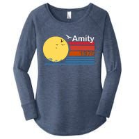 Amity 1975 Retro Women's Perfect Tri Tunic Long Sleeve Shirt