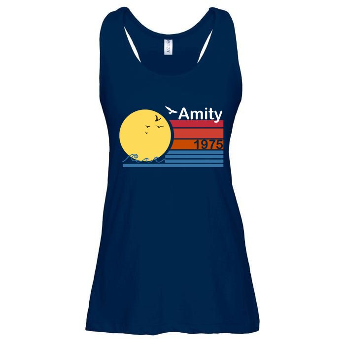 Amity 1975 Retro Ladies Essential Flowy Tank