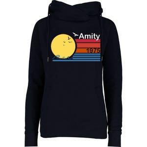 Amity 1975 Retro Womens Funnel Neck Pullover Hood