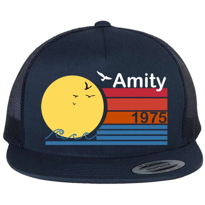 Amity 1975 Retro Flat Bill Trucker Hat