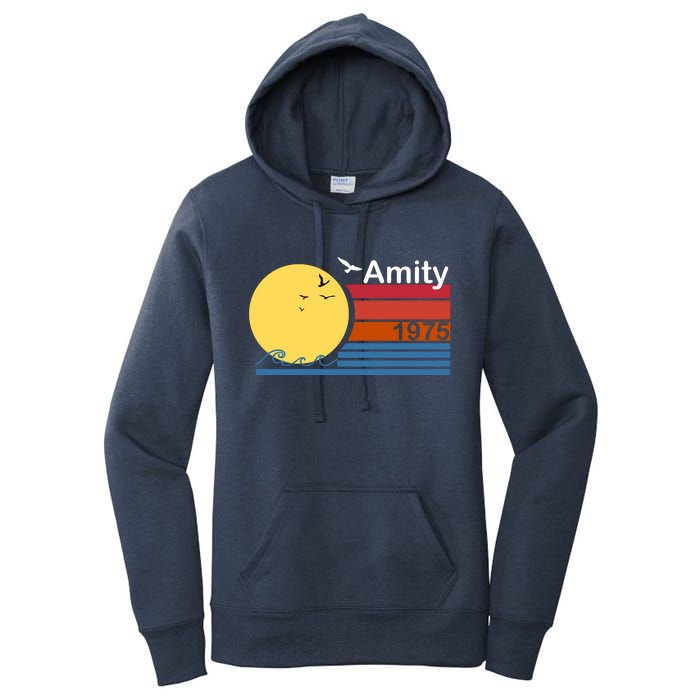 Amity 1975 Retro Women's Pullover Hoodie