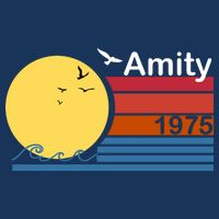 Amity 1975 Retro Youth Performance Sprint T-Shirt