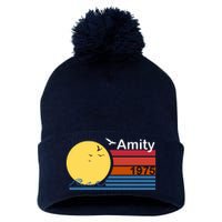 Amity 1975 Retro Pom Pom 12in Knit Beanie