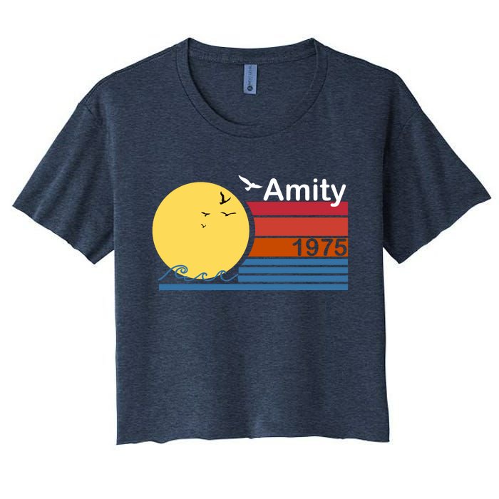 Amity 1975 Retro Women's Crop Top Tee