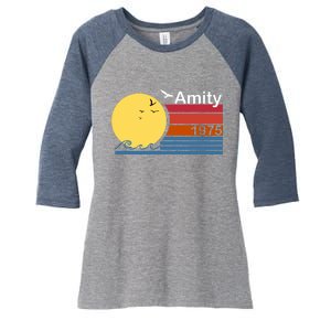 Amity 1975 Retro Women's Tri-Blend 3/4-Sleeve Raglan Shirt