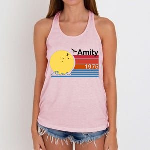 Amity 1975 Retro Women's Knotted Racerback Tank