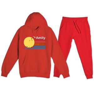 Amity 1975 Retro Premium Hooded Sweatsuit Set