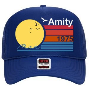 Amity 1975 Retro High Crown Mesh Back Trucker Hat