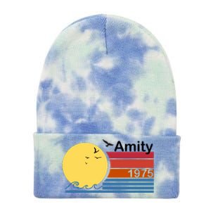 Amity 1975 Retro Tie Dye 12in Knit Beanie